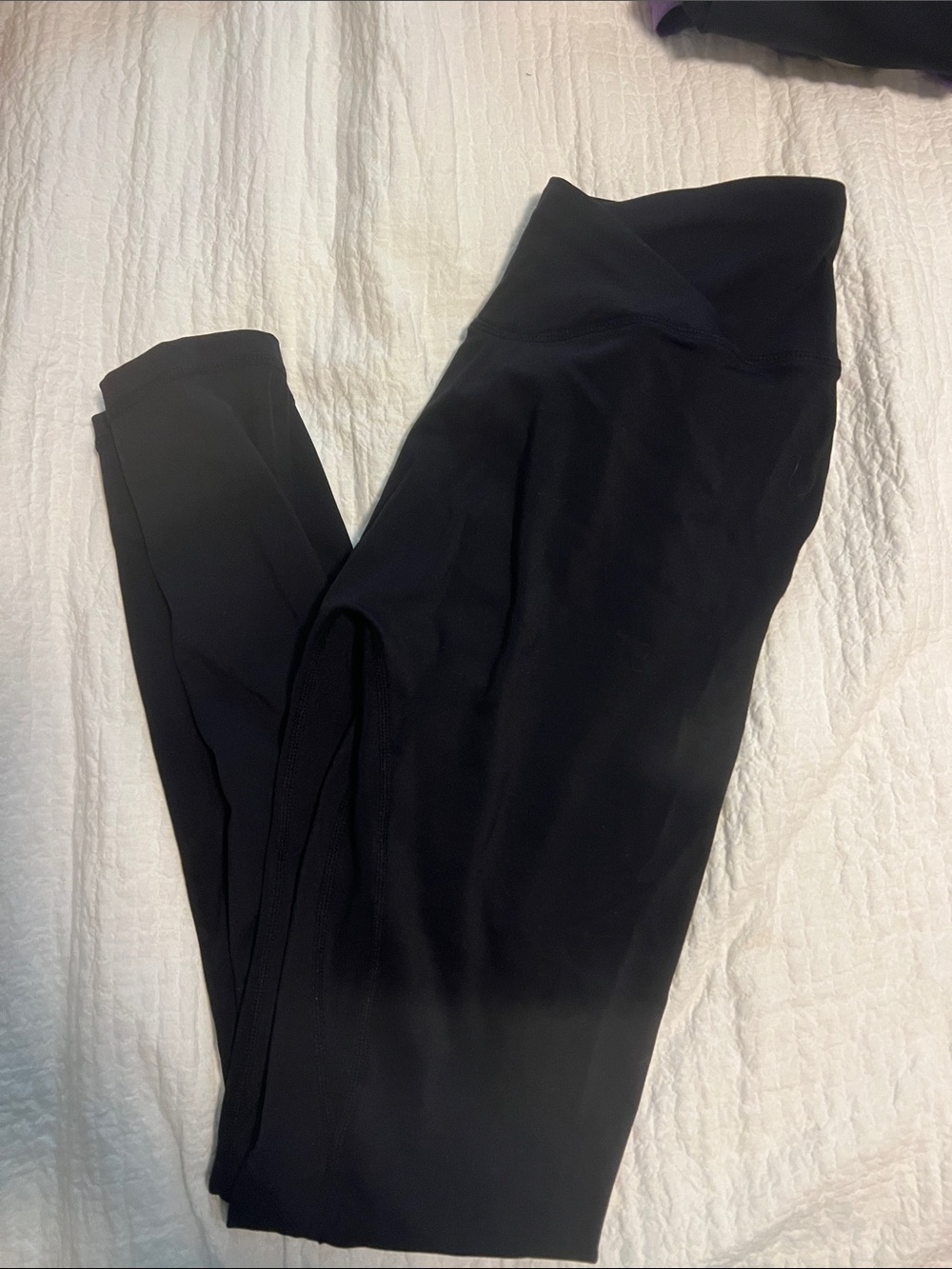 High-Waist Black Performance Leggings - Women